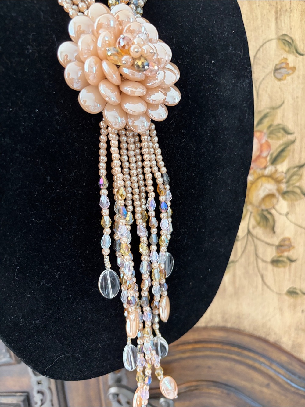 Joan Rivers Classics Collection Vintage Champagne Starlet Multi-Strand Necklace - Picture 5 of 14